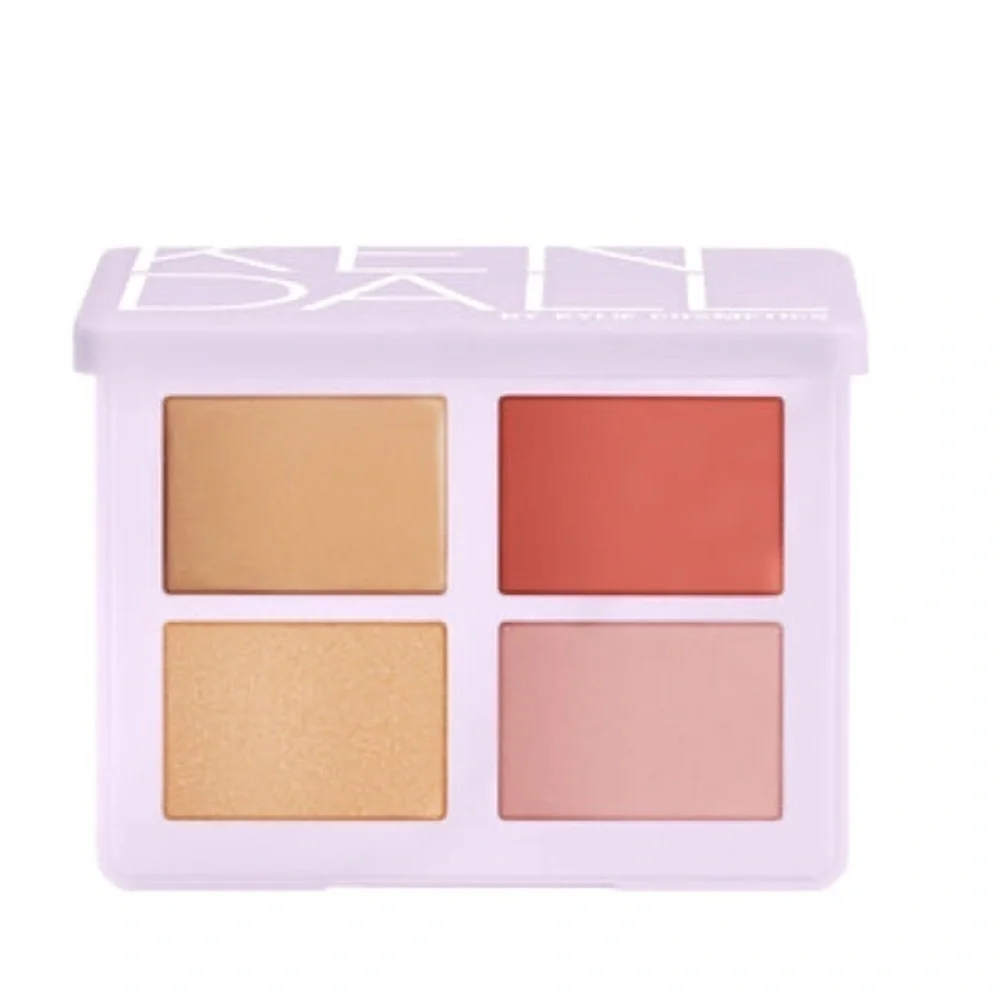 Kylie Cosmetics kendall collection blush and highlighter cheek quad